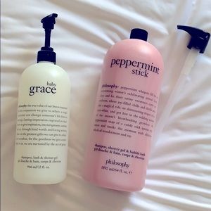 Philosophy Peppermint Stick & Baby Grace Shampoo